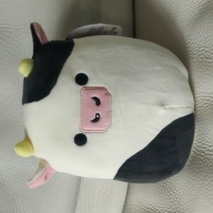 BNWT Squishmallows Clover the Cow/Bull 7"